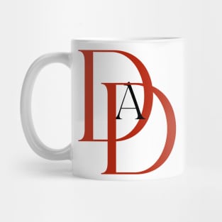 Dad-Devil (text only, red/black) Mug